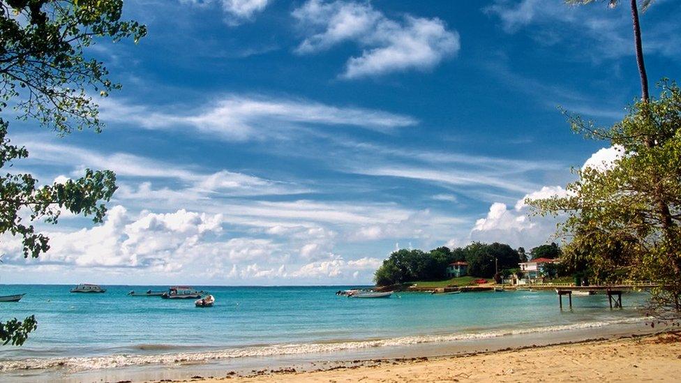 Buccoo Beach on Tobago