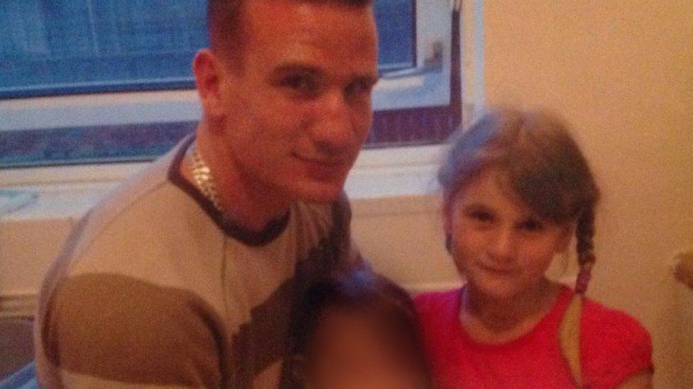 Shannon Clifton with her father, Shane Clifton