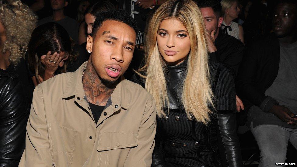 Tyga and Kylie Jenner