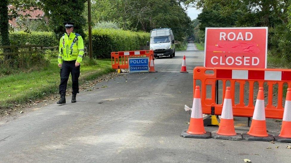 Cordon at Sand Hutton gravel pits