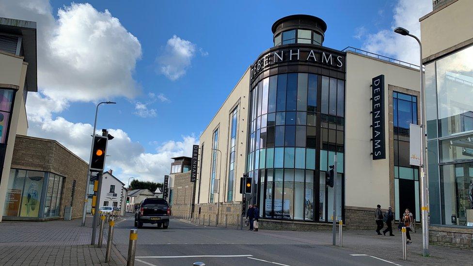 Debenhams Carmarthen