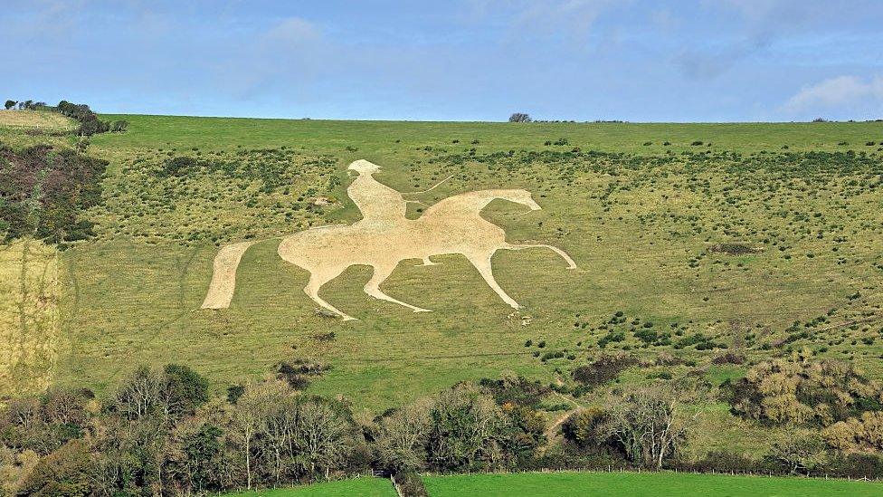 The Osmington White Horse