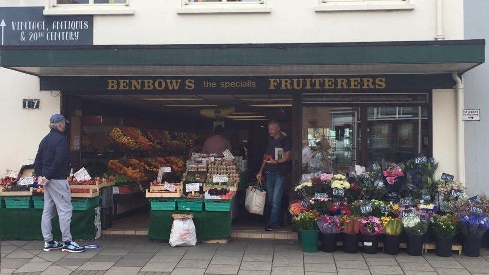 Benbows greengrocers