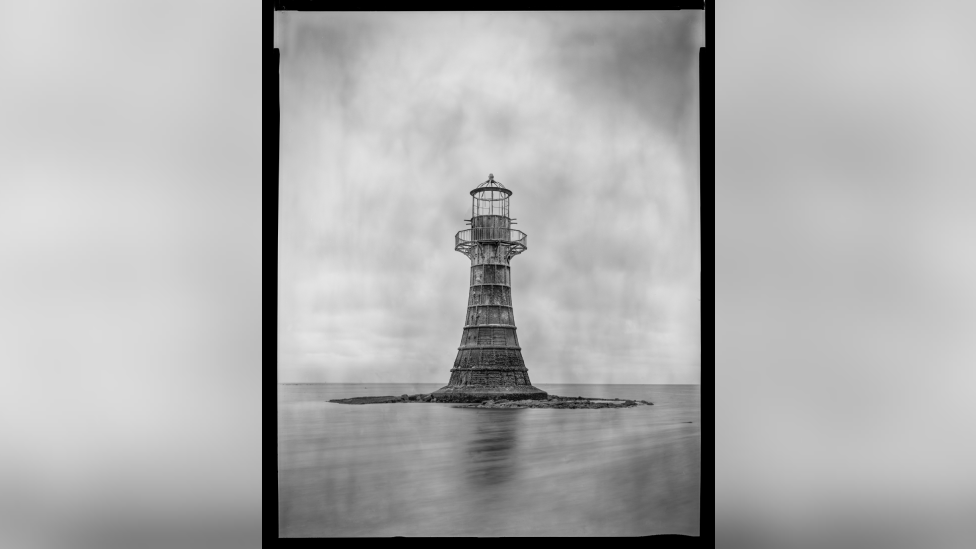 Whiteford lighthouse on the Gower peninsula