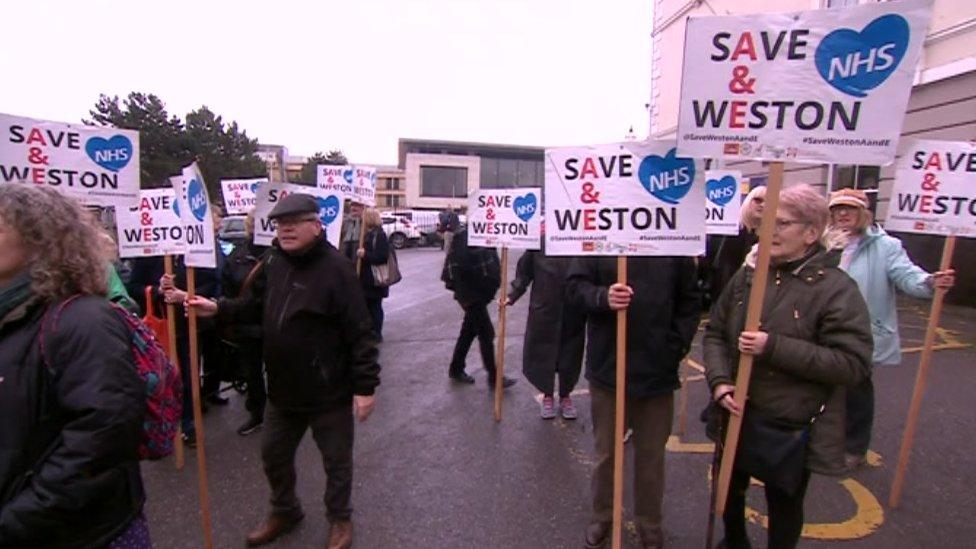 Save Weston A&E campaign group