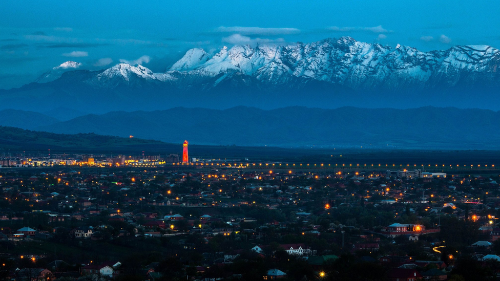 Ingushetia's capital Magas