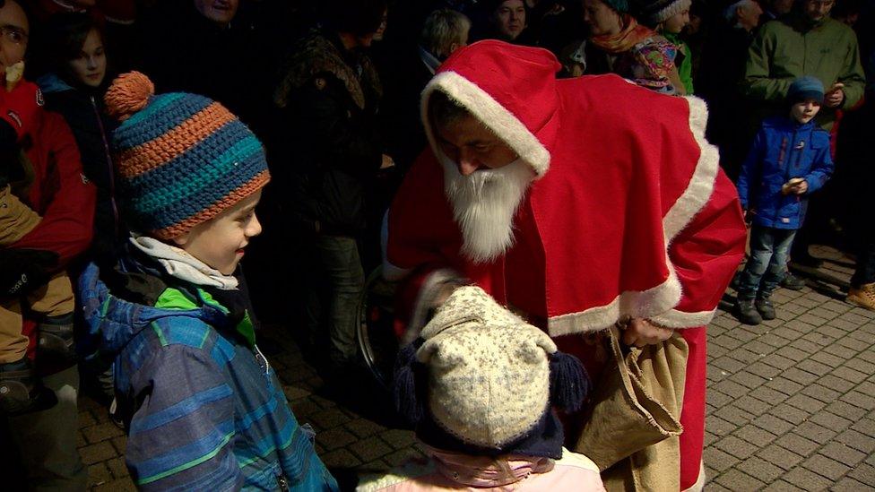 Father Christmas in Stein