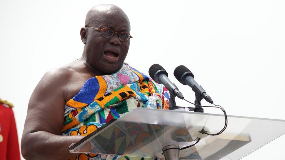 Nana Akufo-Addo, the new president of Ghana,