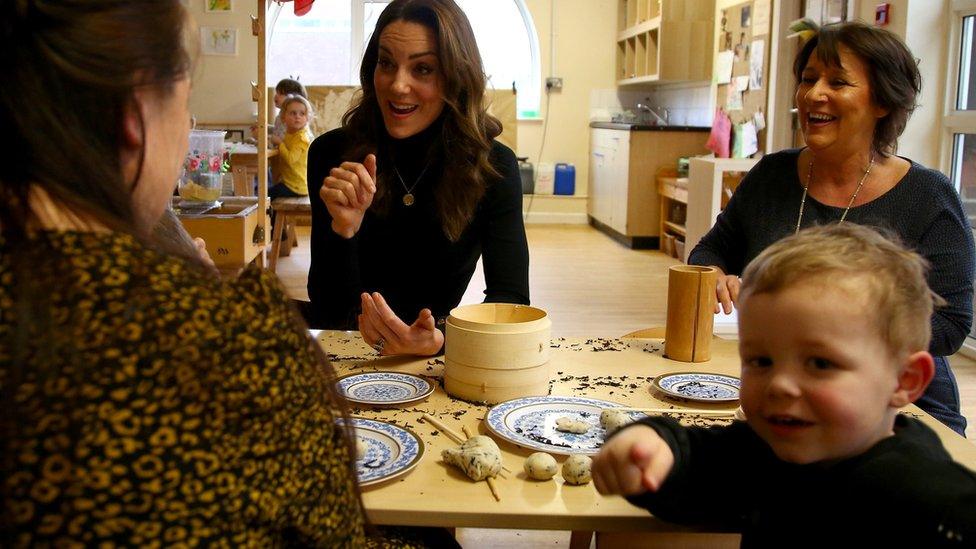 The Duchess of Cambridge in Cardiff