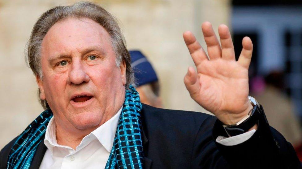 Gerard Depardieu pictured in 2018