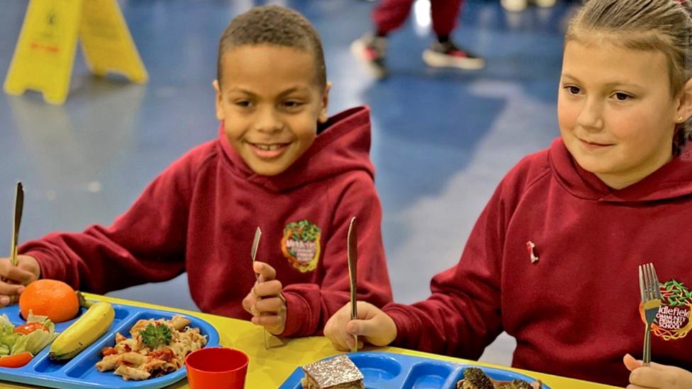 Children at Middlefield Primary School