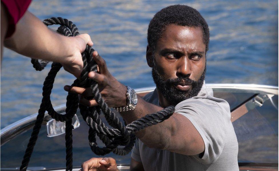 John David Washington in Tenet