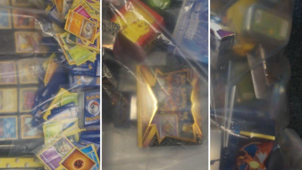 Pokemon cards police raid