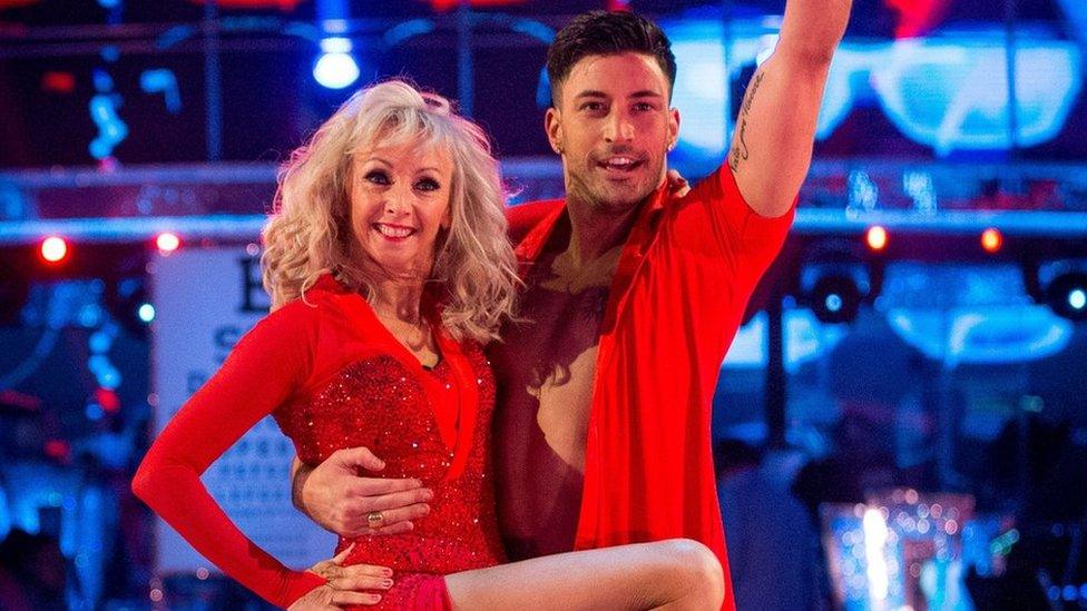 Debbie McGee and Giovanni Pernice