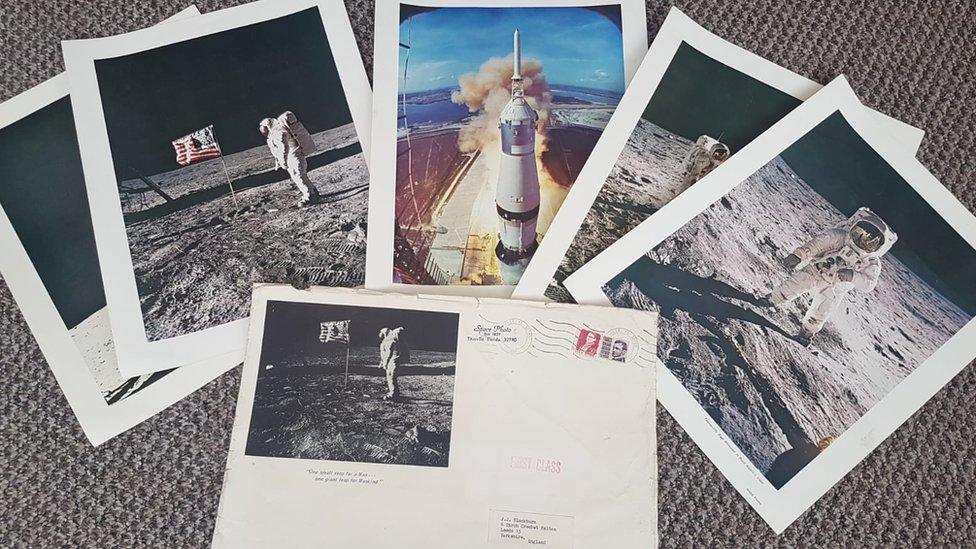 John Blackburn's collection on Apollo 11 memorabilia