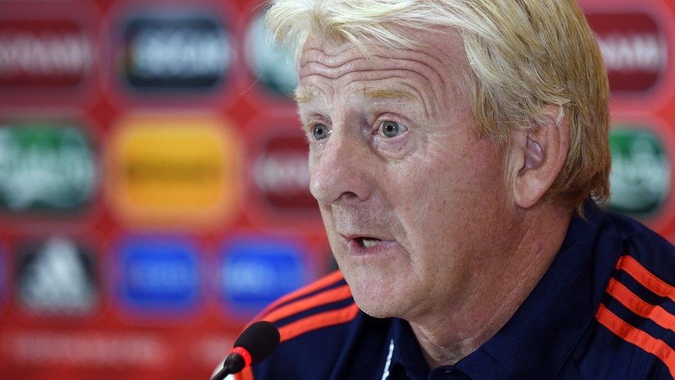 Scotland manager Gordon Strachan