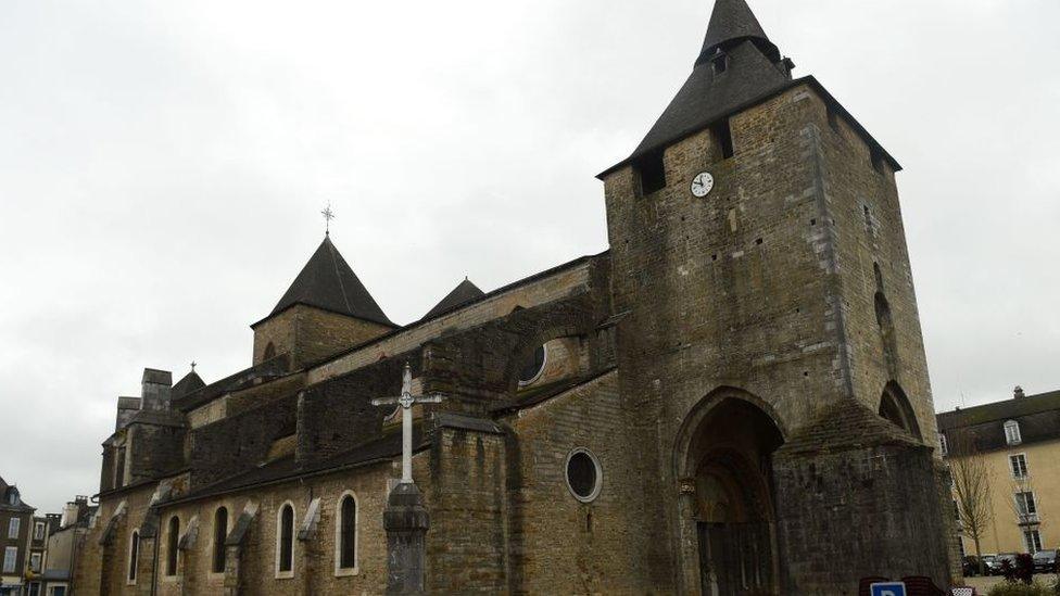 exterior shot of the cathedral