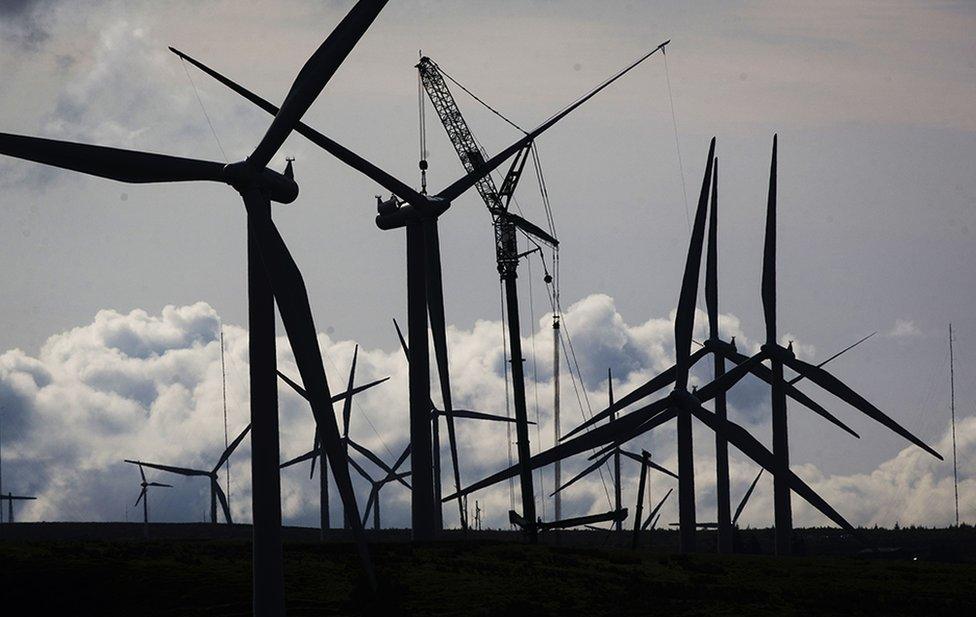 Whitelee windfarm, East Renfrewshire