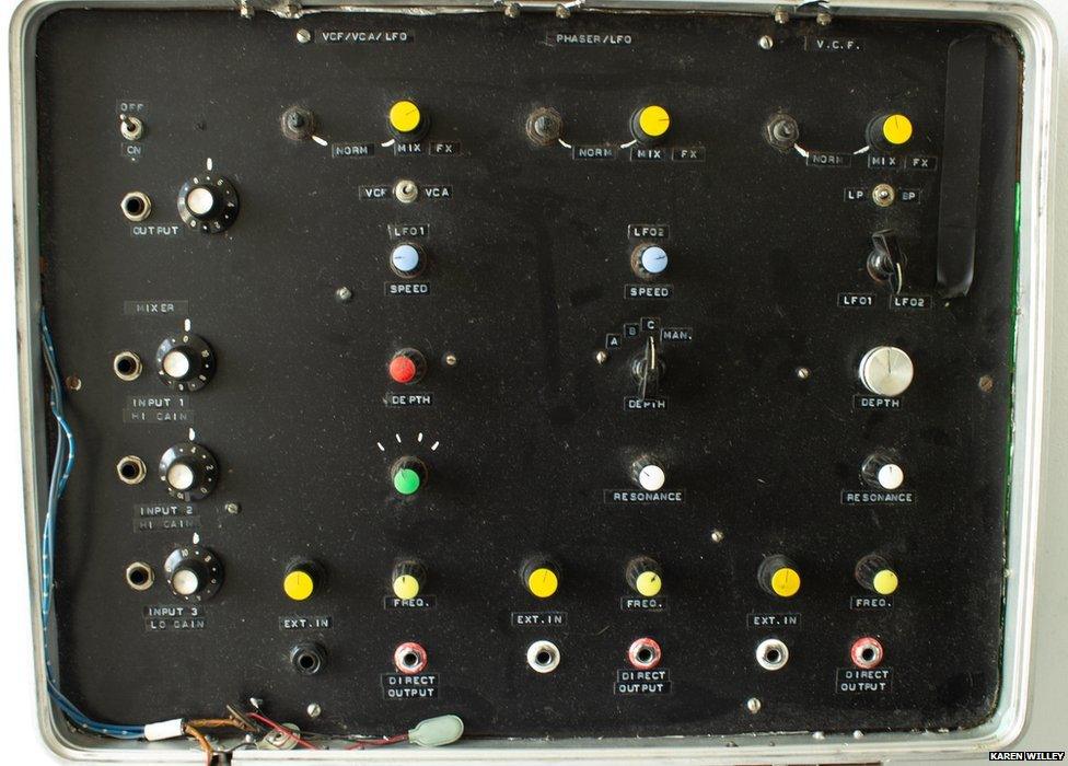 Robert Rental's multi-channel effects unit