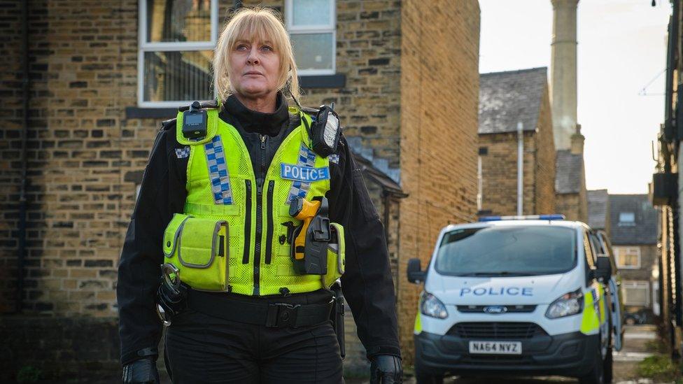 Sarah Lancashire as Sgt Catherine Cawood in Happy Valley