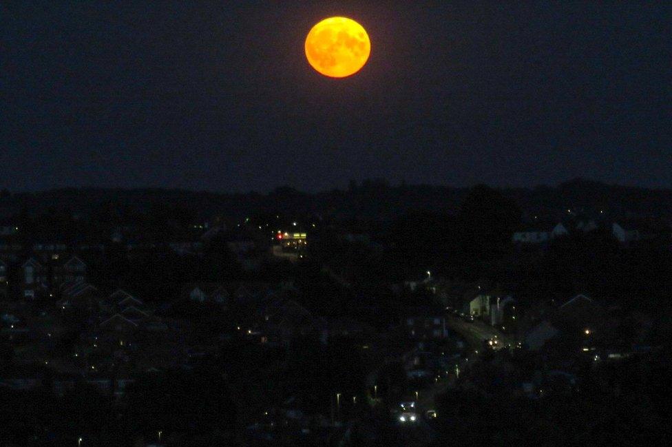 Sturgeon Moon in Belper, Derbyshire