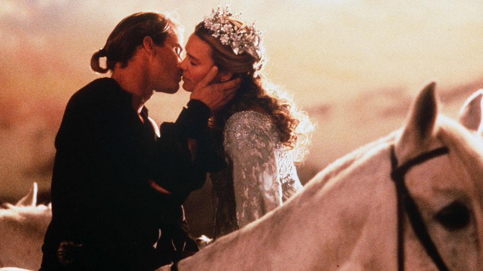 Cary Elwes and Robin Wright in The Princess Bride