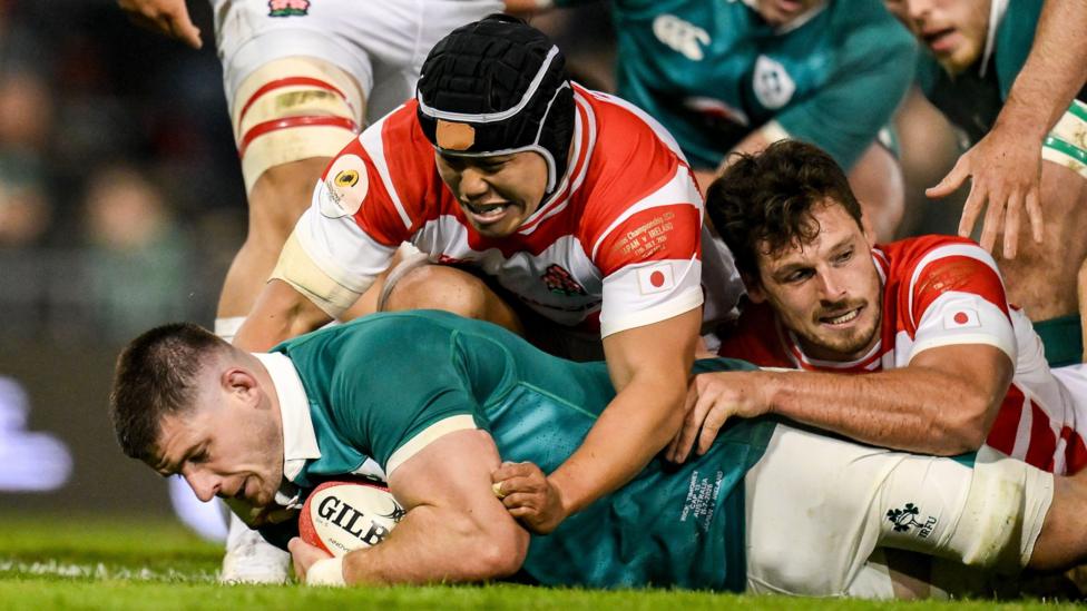 Ireland hold off spirited Japan for bonus-point win