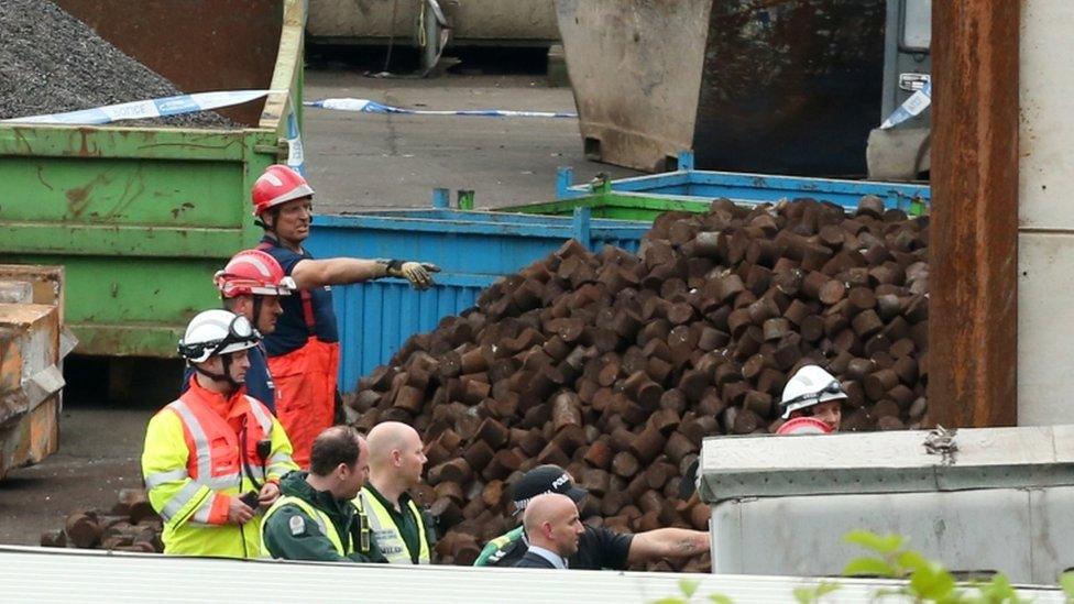 Nechells wall collapse