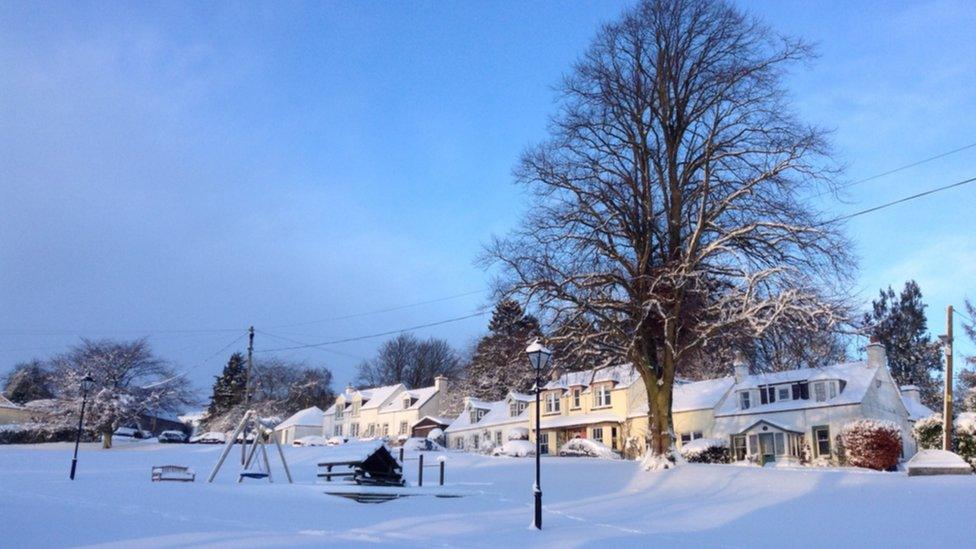 Doug Bell took this picture at Midlem in the Scottish Borders