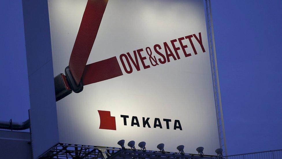 A Takata billboard