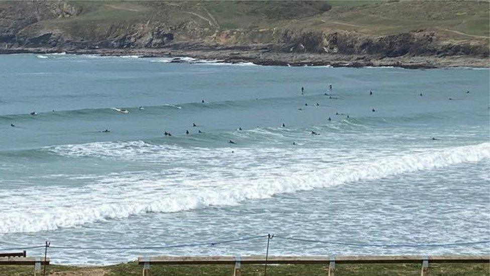 Polzeath beach