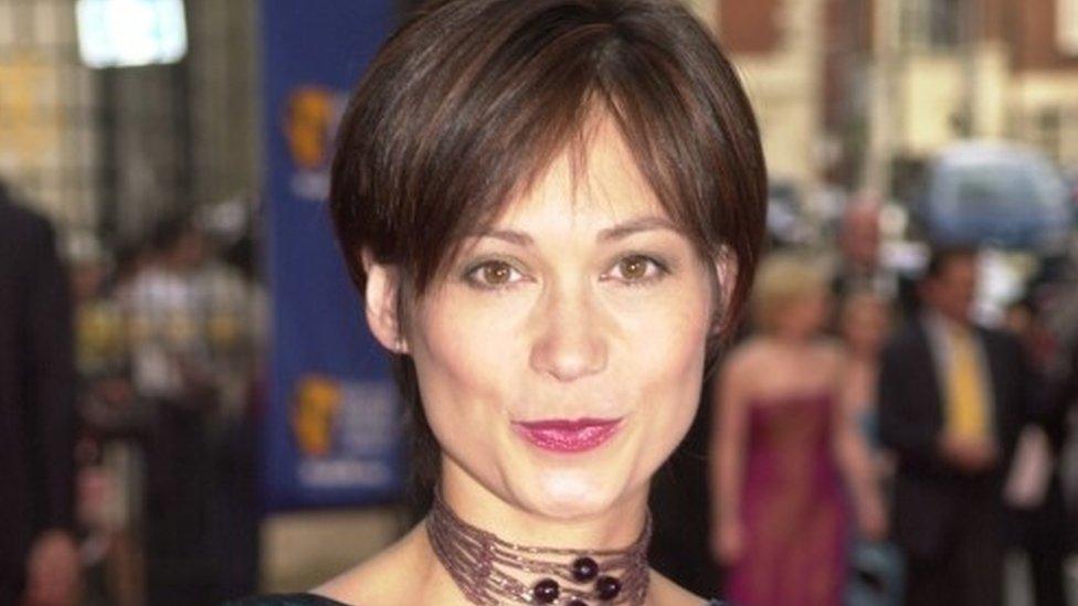 Leah Bracknell pictured in 2001