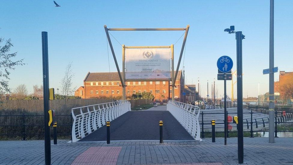 View of Garth Lane Bridge