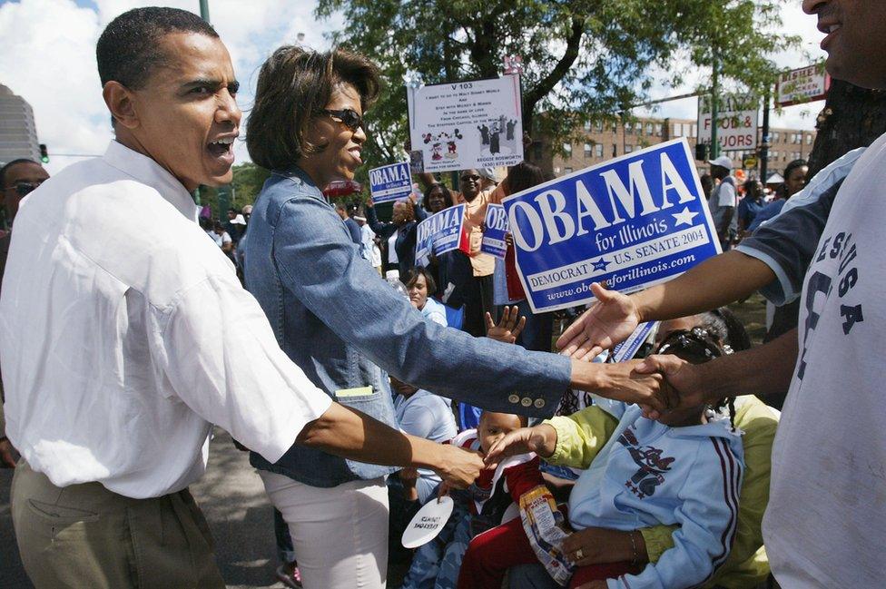 Barack and Michelle Obama