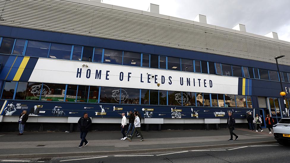 Outside of Elland Road
