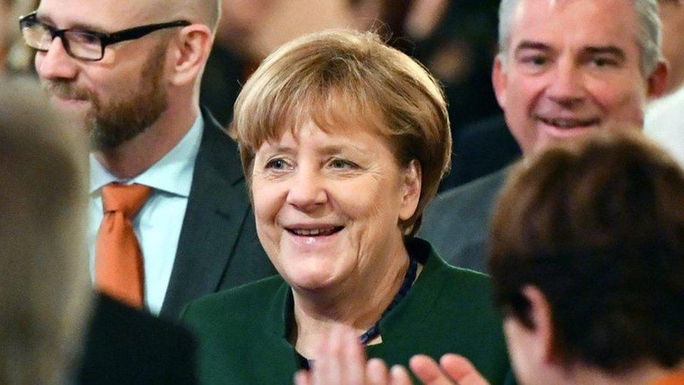 Chancellor Merkel at CDU conference, 28 Nov 16