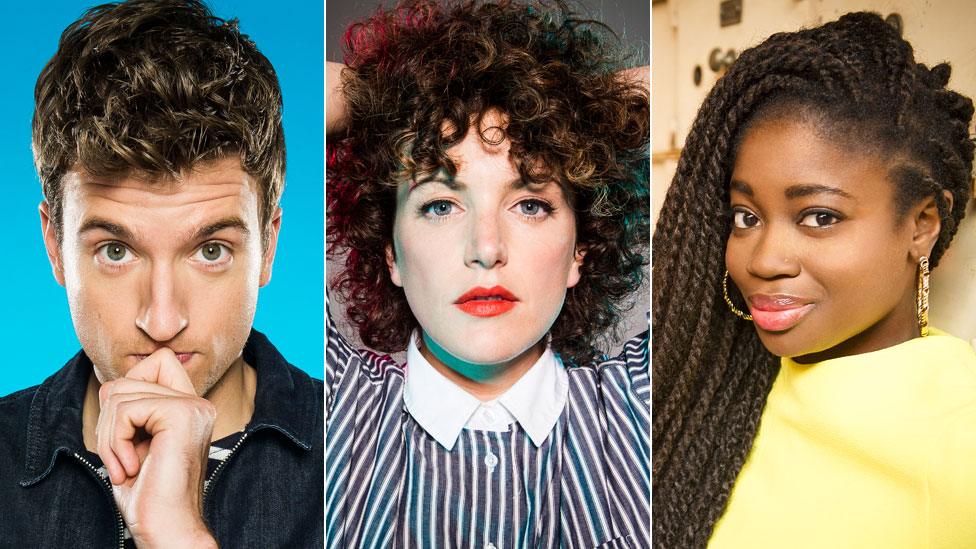 Greg James, Annie Mac and Clara Amfo