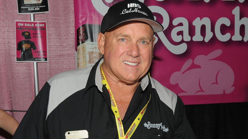 Dennis Hof at event in 2015