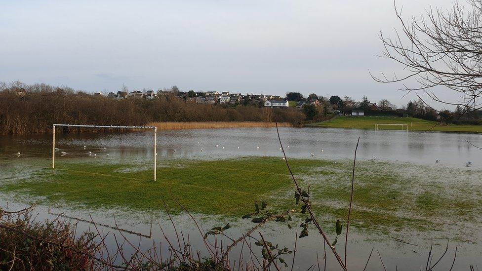 Derrychara playing fields