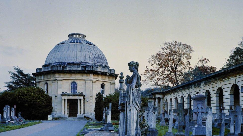 View of Brompton Cemetery