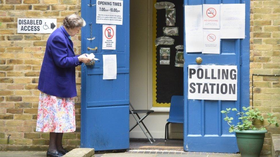 Polling station