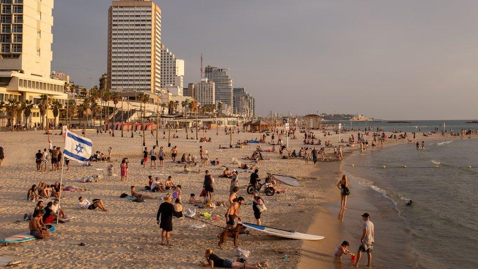 Beach in Tel Aviv