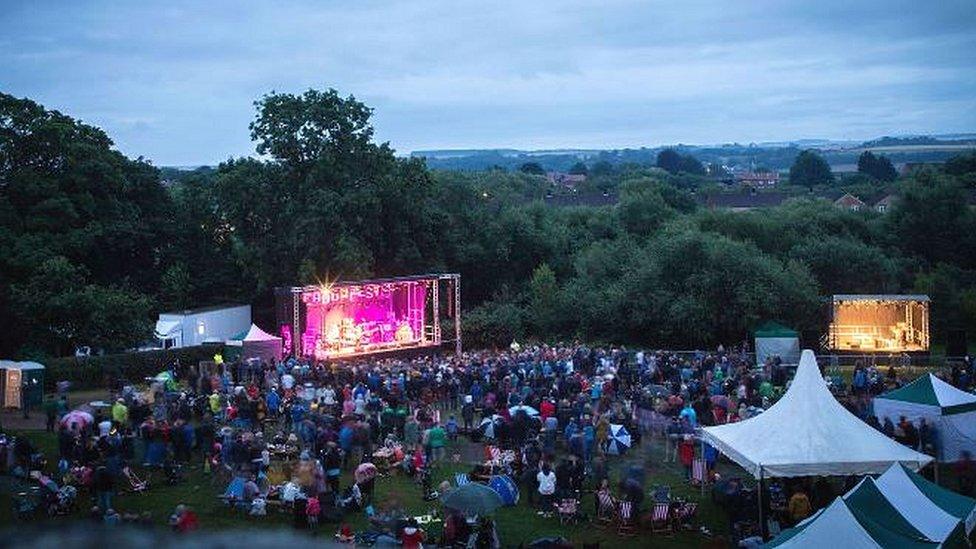 Meadowfest in Malton