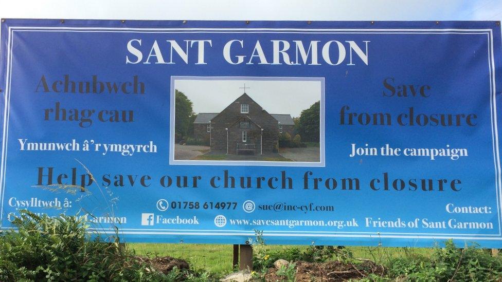 Poster on future of Sant Garmon