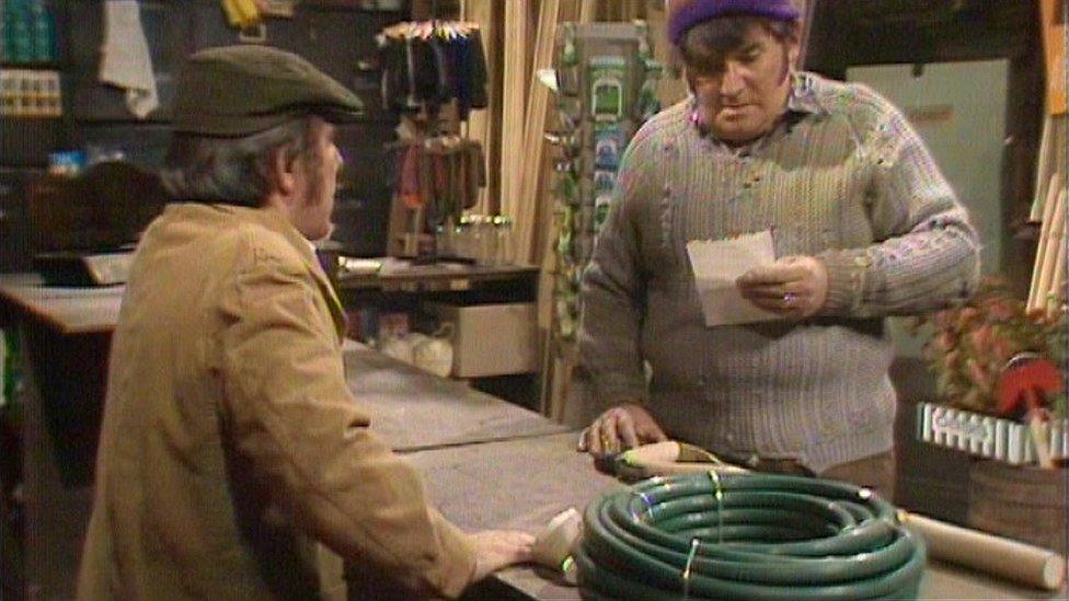 Two Ronnies four candles fork handles sketch