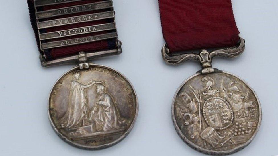 Two medals