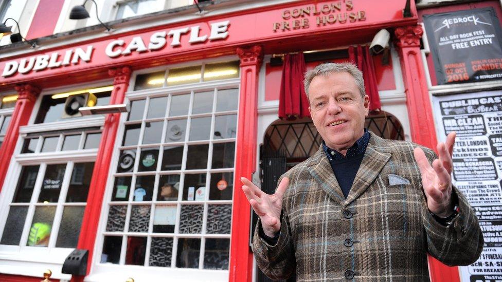 Suggs at the Dublin Castle