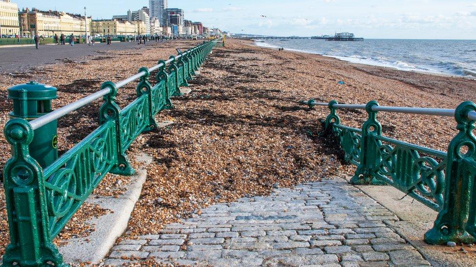 Brighton beach