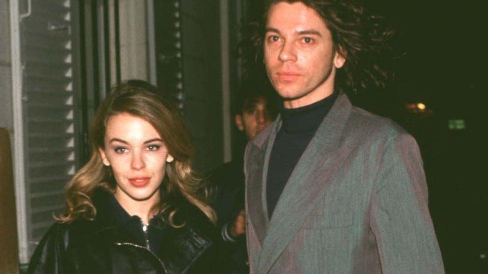 Kylie Minogue and Michael Hutchence