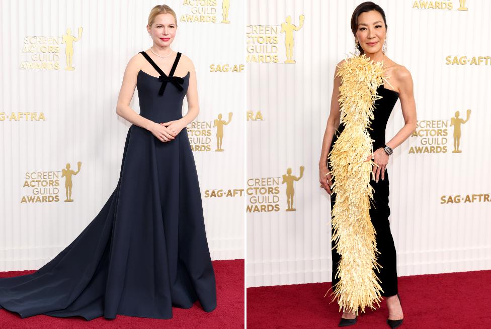 Michelle Yeoh attends the 29th Annual Screen Actors Guild Awards at Fairmont Century Plaza on February 26, 2023 in Los Angeles, California.